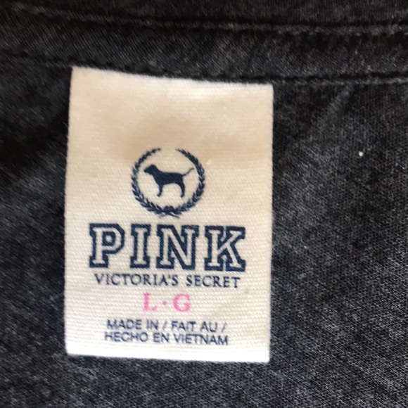 Vintage Vs Pink Victoria’s Secret rare retro Y2K blinged out tee - Picture 5 of 12